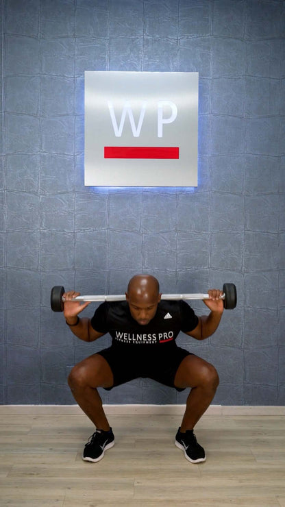 Barras Fijas RECTAS / Fixed Barbells STRAIGHT 20 - 110lb - Wellness Pro Fitness Equipment