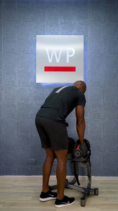 Estante para Mancuernas Ajustables / Rack For Adjustable Dumbbells - Wellness Pro Fitness Equipment