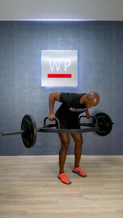 LIVEPRO Barra Hexagonal Olímpica / Hex Bar - Wellness Pro Fitness Equipment