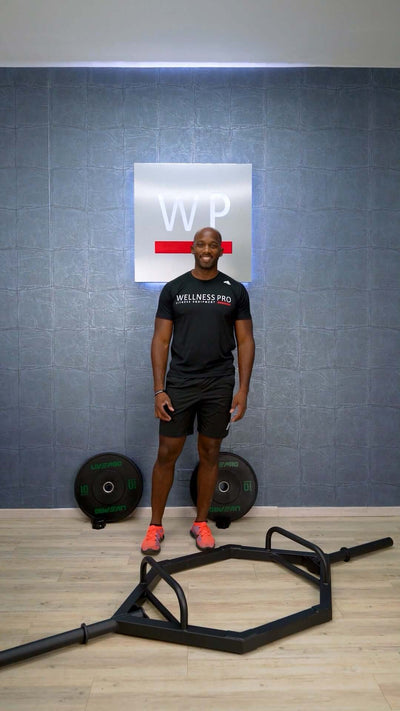 LIVEPRO Barra Hexagonal Olímpica / Hex Bar - Wellness Pro Fitness Equipment