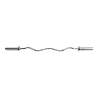 LIVEPRO Barra Olímpica Curva de 47" / Olympic Curl Bar 47" - Wellness Pro Fitness Equipment