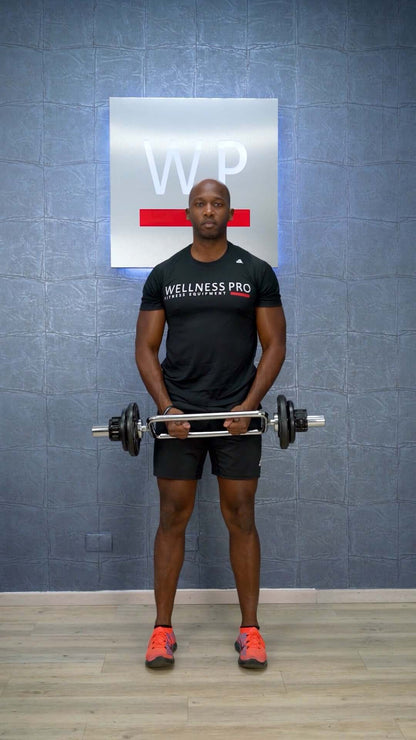 LIVEPRO Barra Olímpica de Tríceps / Olympic Triceps Bar 34" - Wellness Pro Fitness Equipment