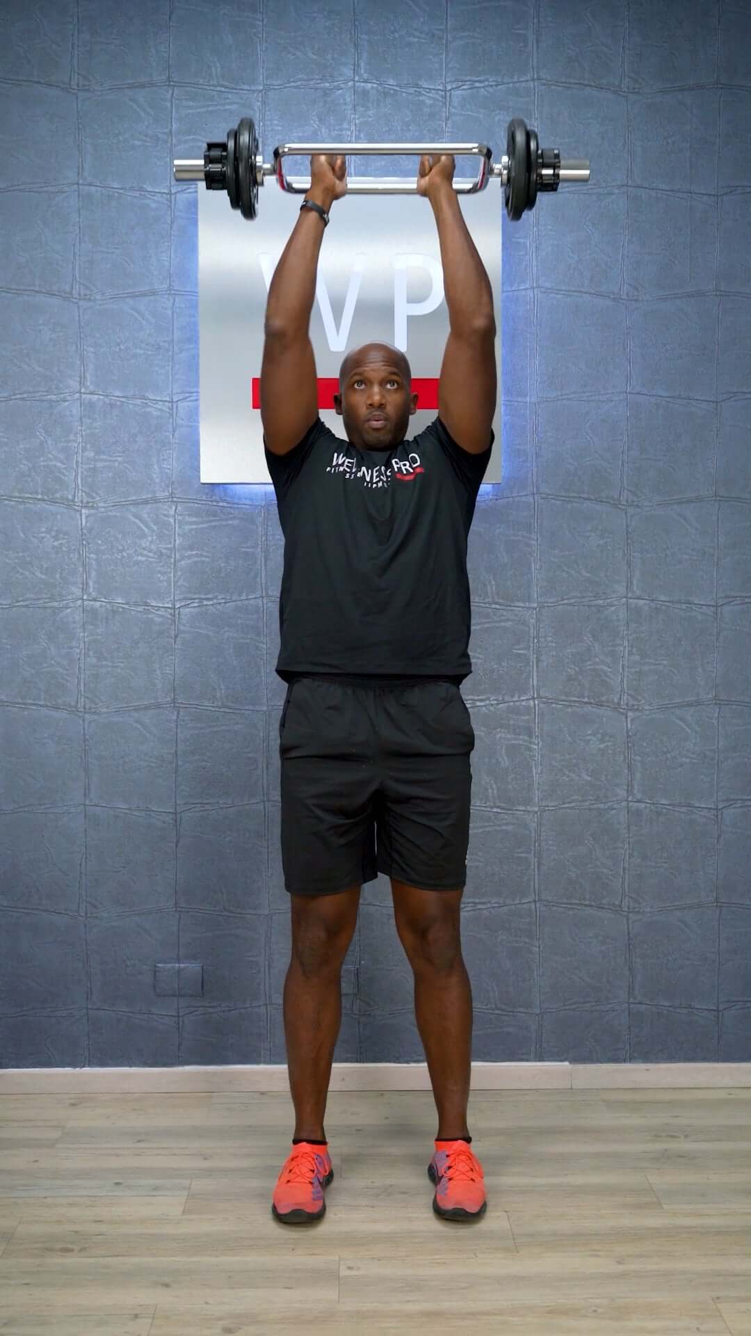 LIVEPRO Barra Olímpica de Tríceps / Olympic Triceps Bar 34" - Wellness Pro Fitness Equipment