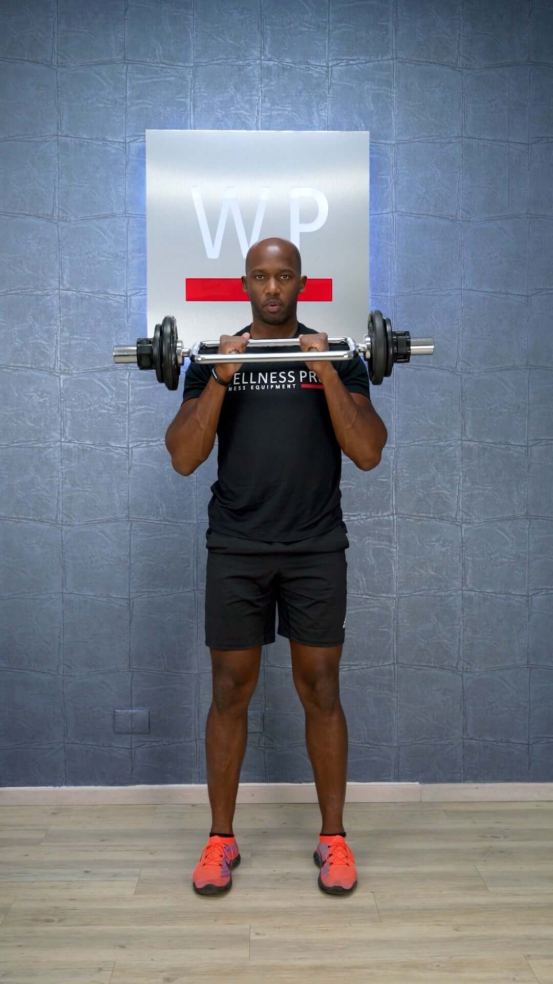 LIVEPRO Barra Olímpica de Tríceps / Olympic Triceps Bar 34" - Wellness Pro Fitness Equipment