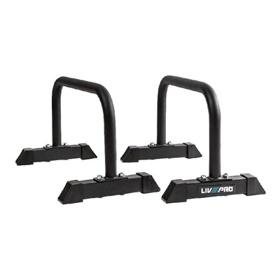 LIVEPRO Barras Paralelas Cortas / Short Parallettes - Wellness Pro Fitness Equipment