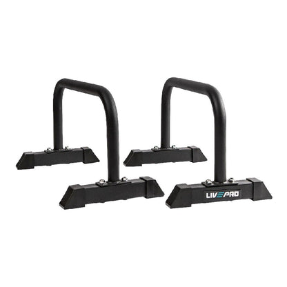 LIVEPRO Barras Paralelas Cortas / Short Parallettes - Wellness Pro Fitness Equipment