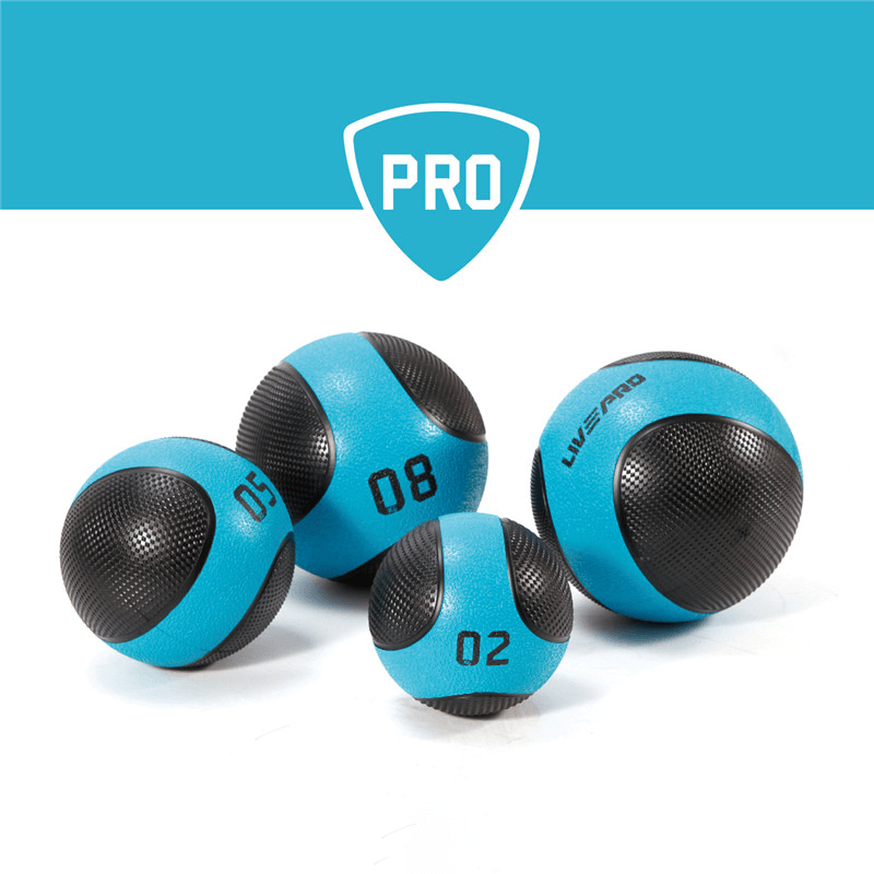 LIVEPRO Bolas Medicinales Premium / Premium Medicine Ball - Wellness Pro Fitness Equipment