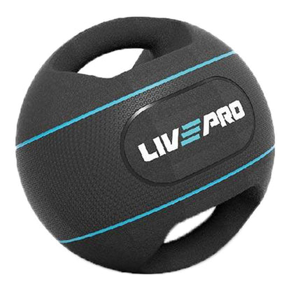 LIVEPRO Bolas Medicinales Prime con Agarre / Prime Double Grip Medicine Ball - Wellness Pro Fitness Equipment