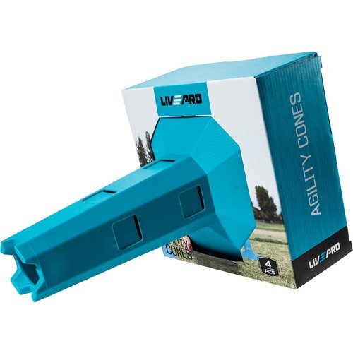 LIVEPRO Conos de Agilidad / Agility Cone - Wellness Pro Fitness Equipment