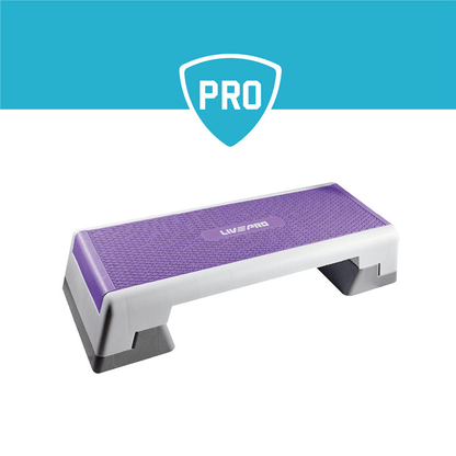 LIVEPRO Escalón Aeróbico Ajustable / Areobic Step - Wellness Pro Fitness Equipment