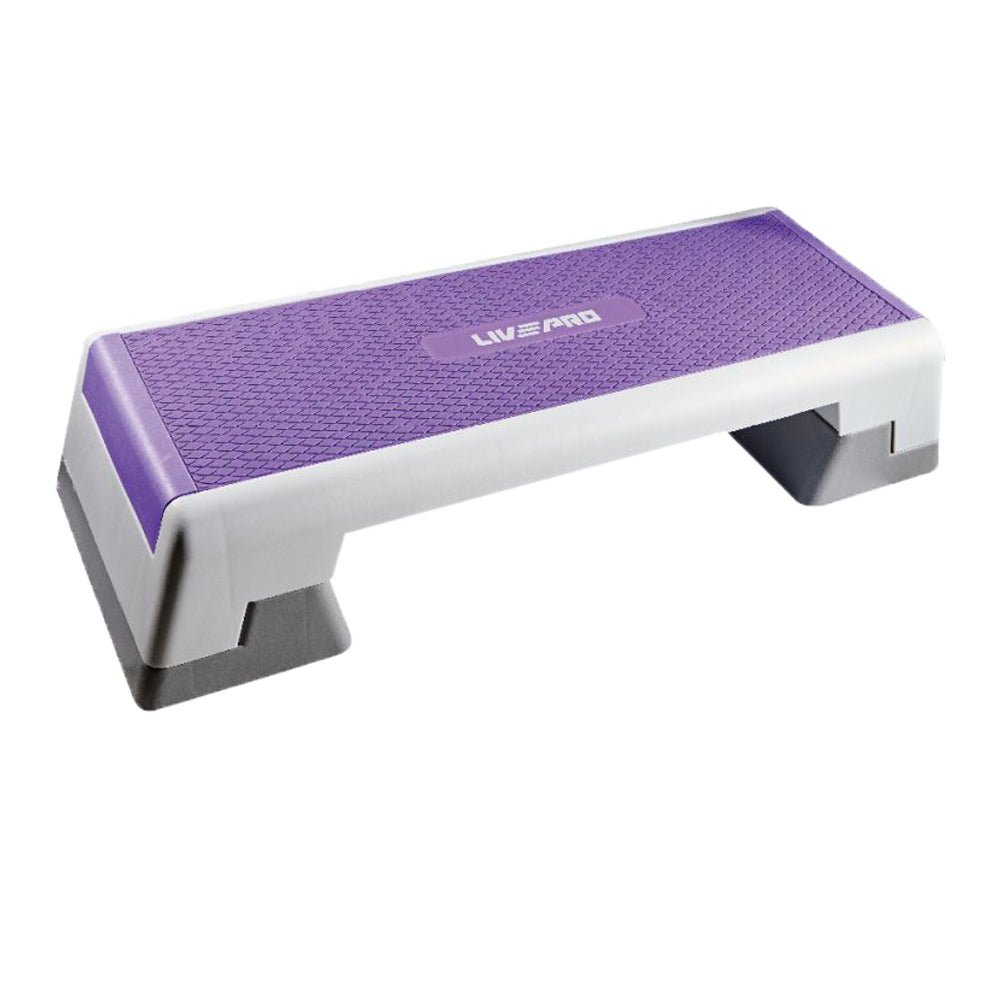LIVEPRO Escalón Aeróbico Ajustable / Areobic Step - Wellness Pro Fitness Equipment
