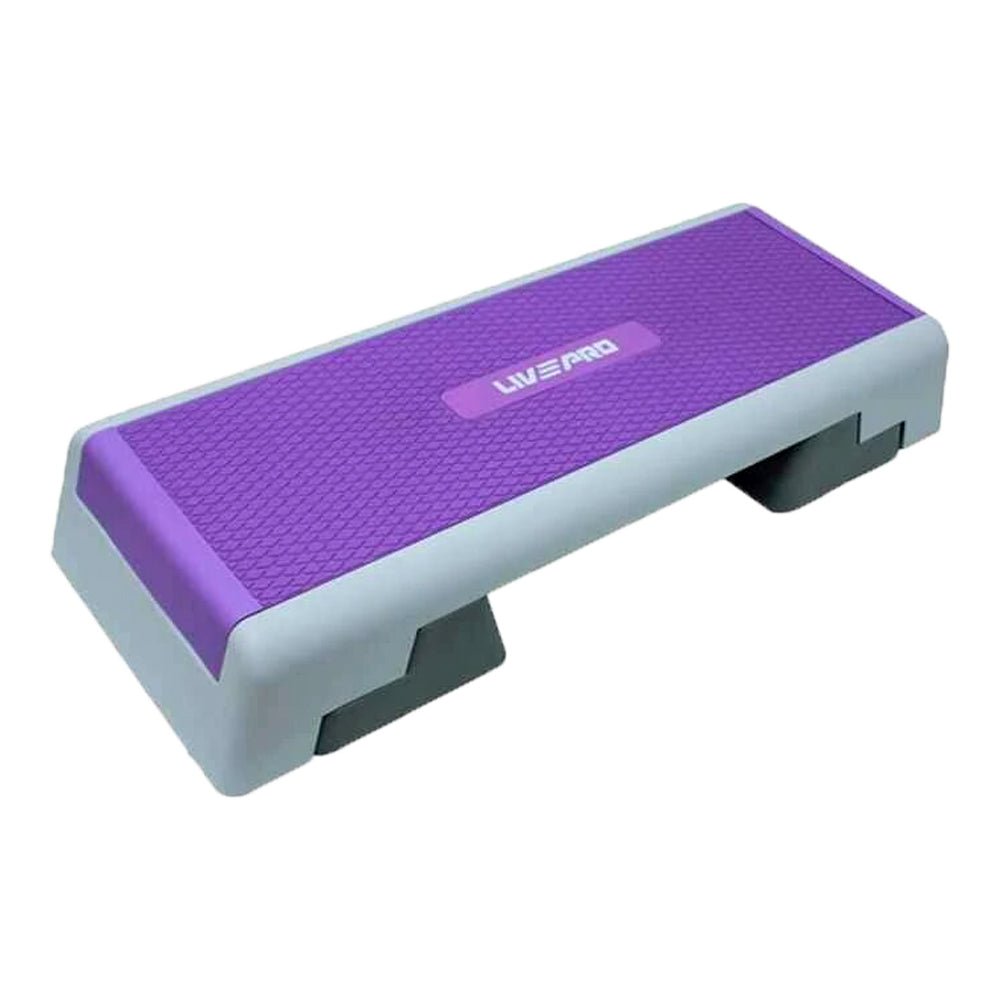 LIVEPRO Escalón Aeróbico Ajustable / Areobic Step - Wellness Pro Fitness Equipment
