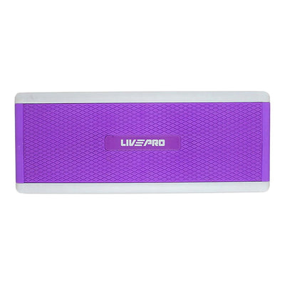 LIVEPRO Escalón Aeróbico Ajustable / Areobic Step - Wellness Pro Fitness Equipment