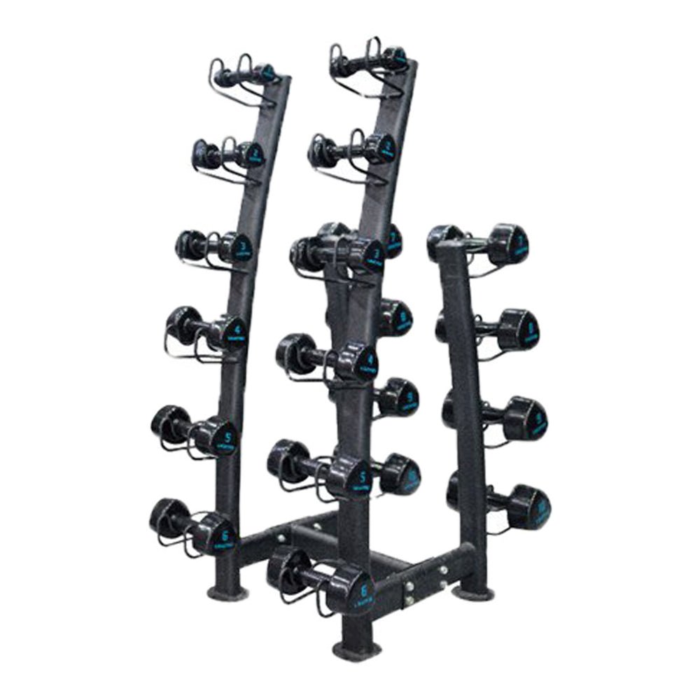 LIVEPRO Estante de Mancuernas / Dumbbell Rack - Wellness Pro Fitness Equipment