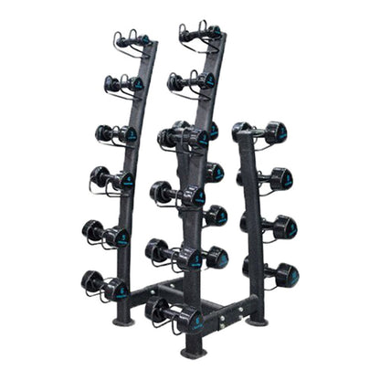LIVEPRO Estante de Mancuernas / Dumbbell Rack - Wellness Pro Fitness Equipment
