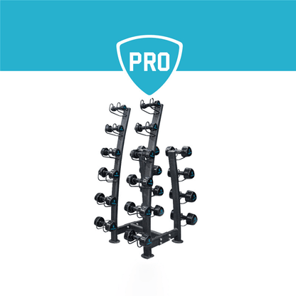 LIVEPRO Estante de Mancuernas / Dumbbell Rack - Wellness Pro Fitness Equipment