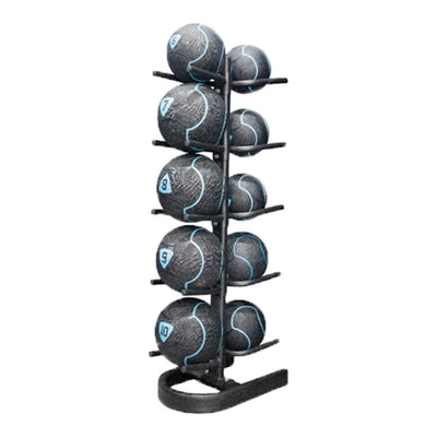 LIVEPRO Estante para 10 Bolas Medicinales / Medicine Ball Rack - Wellness Pro Fitness Equipment