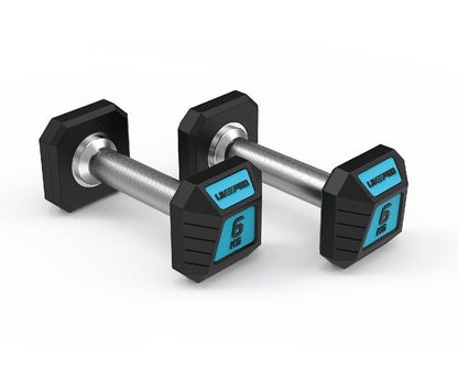 LIVEPRO Mancuernas Profesionales Polyuretano TPU / LIVEPRO TPU Dumbbells v2 - Wellness Pro Fitness Equipment