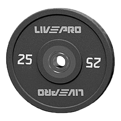 LIVEPRO Platos CrossFit para Competencias de Uretano (pares) / Competition Urethane Bumper Plates (pairs) - Wellness Pro Fitness Equipment