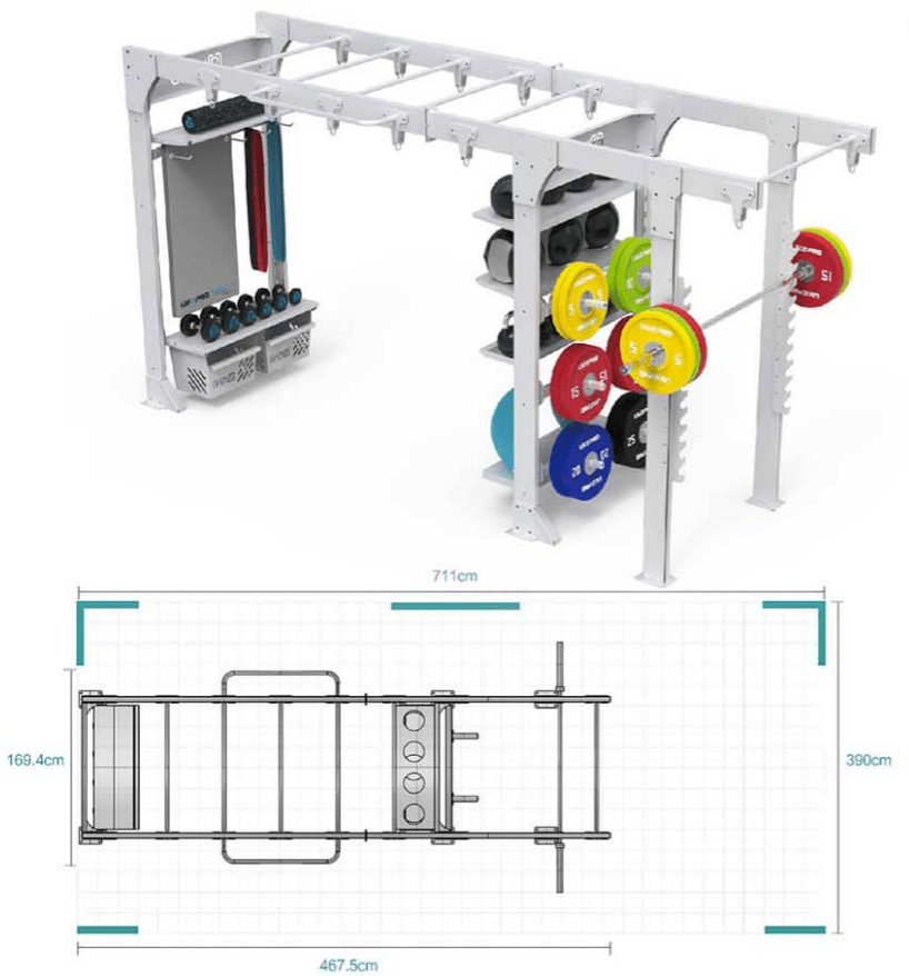 LIVEPRO Rack para Cross Fit / Cross Fit Rack - Wellness Pro Fitness Equipment