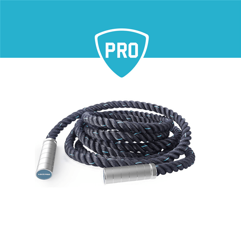 LIVEPRO Soga de Crossfit (con Agarradera de Aluminio) - Wellness Pro Fitness Equipment