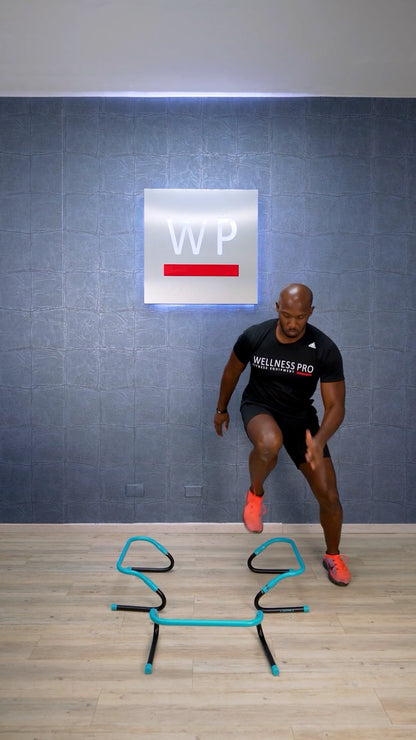 LIVEPRO Vallas de Velocidad Ajustables / Adjustable Speed Hurdles - Wellness Pro Fitness Equipment