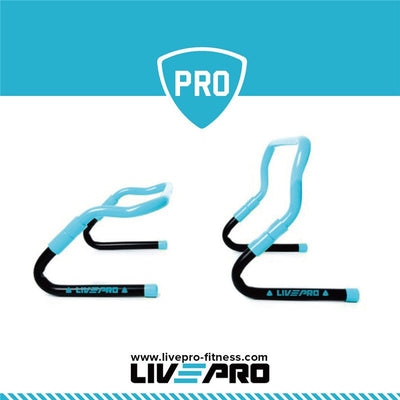 LIVEPRO Vallas de Velocidad Ajustables / Adjustable Speed Hurdles - Wellness Pro Fitness Equipment