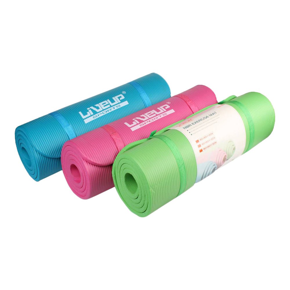LIVEUP Alfombrilla Para Ejercicios de NBR / NBR Mats - Wellness Pro Fitness Equipment