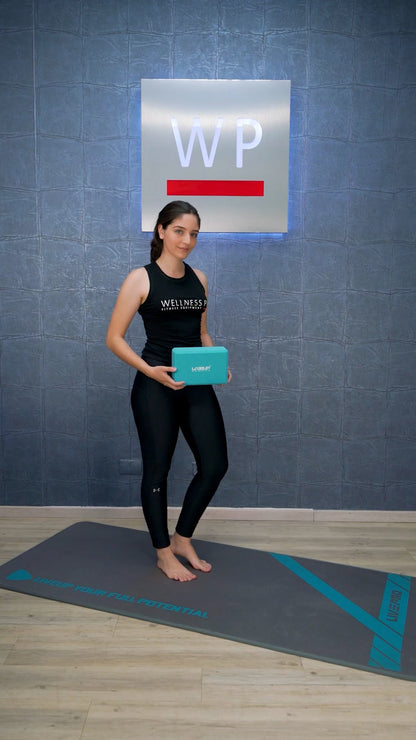 LIVEUP Bloque de Yoga / EVA Yoga Brick - Wellness Pro Fitness Equipment