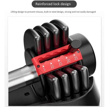 Mancuerna Ajustable 25LBS - Wellness Pro Fitness Equipment