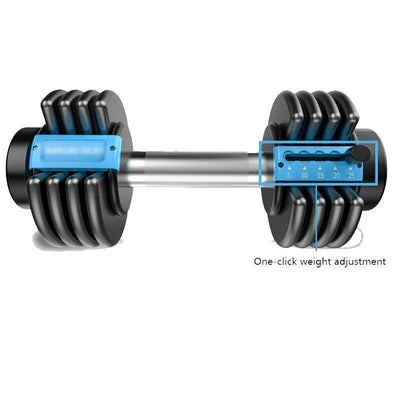 Mancuerna Ajustable 25LBS - Wellness Pro Fitness Equipment