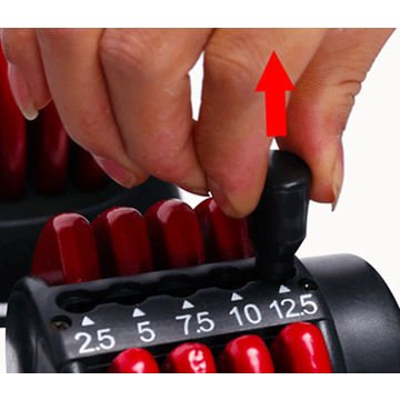 Mancuerna Ajustable 25LBS - Wellness Pro Fitness Equipment