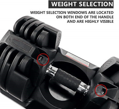 Mancuerna Ajustable 45LBS - Wellness Pro Fitness Equipment