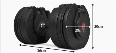 Mancuerna Ajustable 45LBS - Wellness Pro Fitness Equipment