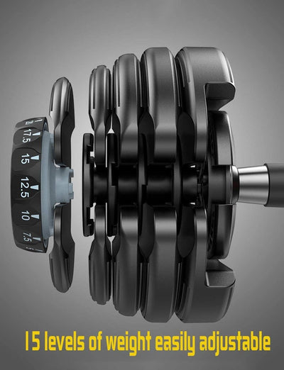 Mancuerna Ajustable Vermo 52.5LBS - Wellness Pro Fitness Equipment