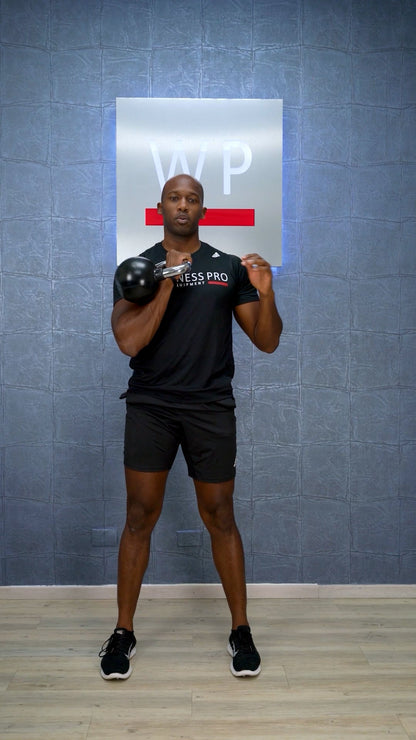 Pesas Rusas TESIRO (goma y cromo, unidad) - Wellness Pro Fitness Equipment