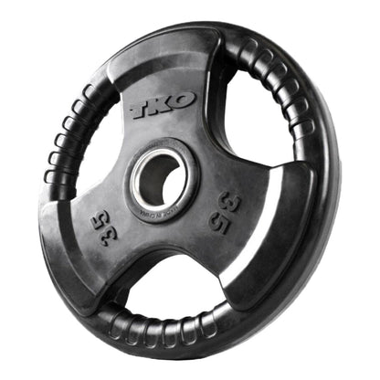 TKO Platos Olímpicos de Goma (pares) / TKO Olympic Rubber Plates (pairs) - Wellness Pro Fitness Equipment